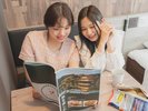 ワイドデスクで作業も捗ります ※使用感イメージ