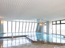 当館最上階(12階・11階)に位置する川治温泉郷の絶景を望める展望大浴場