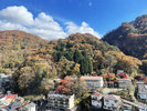 大浴場脱衣所からの景色