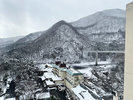 大浴場脱衣所からの景色