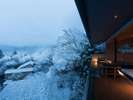 【別館:サロン】雪景色