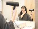 脱衣所にはドライヤー設置で嬉しい♪