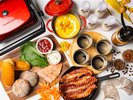 【秋】ご朝食 俯瞰写真