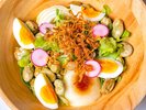 【春】新玉ねぎとそら豆のサラダ