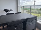201号室 電気BBQグリルを備えたテラス