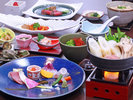 きりたんぽ鍋付き・季節の和食コース