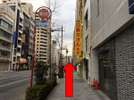 ■「馬喰町」交差点まで直進して頂きます。