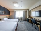 スーペリアツイン【27�u・バストイレ別・110cm幅ベッド2台】
