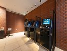自動精算機でチェックイン・チェックアウトはスムーズに。