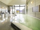 【大浴場】源泉かけ流しの温泉でのんびり