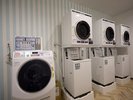 連泊にも便利なランドリールーム