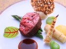 【夕食;フレンチフルコース(ヴィアンド一例)】