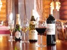 フレンチとワインのペアリングもお楽しみいただけます