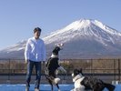 【DOG PARK】雄大な富士山と