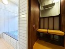 家族風呂 サウナ*ご利用の受付はフロントでございます