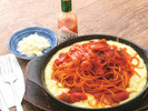 【昼食】鉄板チーズナポリタン