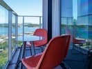 角部屋ならではの景色
