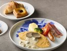 クラブラウンジ朝食「トリュフオムレツ」