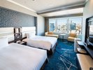 エクセルコーナーツインは、エレベーター近く20階から24階に位置し、渋谷スクランブル交差点を一望。
