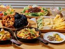 天ぷらやステーキなどさまざまなメニューを揃えています