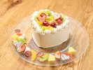カップルやご夫婦の記念日旅行におすすめ☆ハート型のケーキ