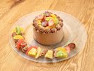 チョコ好きにはたまらない☆チョコクリームのホールケーキ