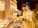 ずらりと並ぶ料理にわくわく
