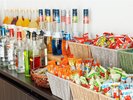 お菓子バイキングも大人気