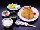 選べるプチ夕定食:あじフライ定食