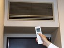 客室のエアコンは個別空調です。お好みの温度でお過ごしください。
