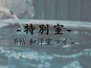 【離れ特別室・半露天風呂付き】和洋室ツイン(8帖/48u)