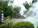 【周辺】別府地獄めぐり:白池地獄 当館から車で約10分