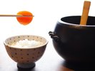 【朝食】金の桑たまごの卵かけご飯