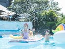 夏はプールを大満喫★★