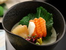 信州サーモンや大王岩魚などのお造り