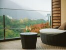 客室タイプ『グレードアップ和室(露天風呂付)』テラスからの眺め