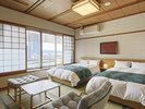 和のやすらぎと快適さを融合した和室ツイン