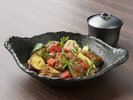 飛騨高山薫る瞬間燻製ハンバーグライス(味噌汁付)