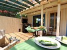 くるみヒュッゲ屋根付きテラスでBBQ