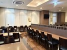 朝食レストラン会場。