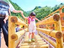 【屋上おそらテラス】お子様が遊べるアスレチックコーナー