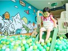 【キッズエリア】大人気のボールプールは毎日お子様で賑わいます。