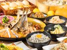 朝食ビュッフェ