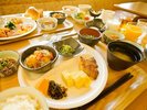 朝食バイキング盛り付け例