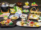 2025年11月12月《お献立一例》旬の食材を活かした和洋折衷創作会席膳をご用意致しました♪