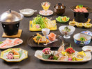 2026年3月4月《お献立一例》 旬の食材で「春」を感じられる季節の和洋折衷創作会席膳をご用意致しました♪