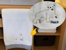 <TOBEZOO ROOM限定>とべ動物園限定販売のピース刺繍入り今治バスタオル