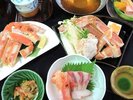 〇ズワイガニ×和牛の陶板焼き♪♪カニ三味会席(画像はイメージ)