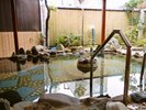 石造りの露天風呂