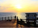 三段壁(夕日)
